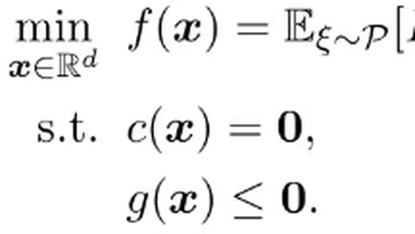 Deterministically Constrained Stochastic Optimization